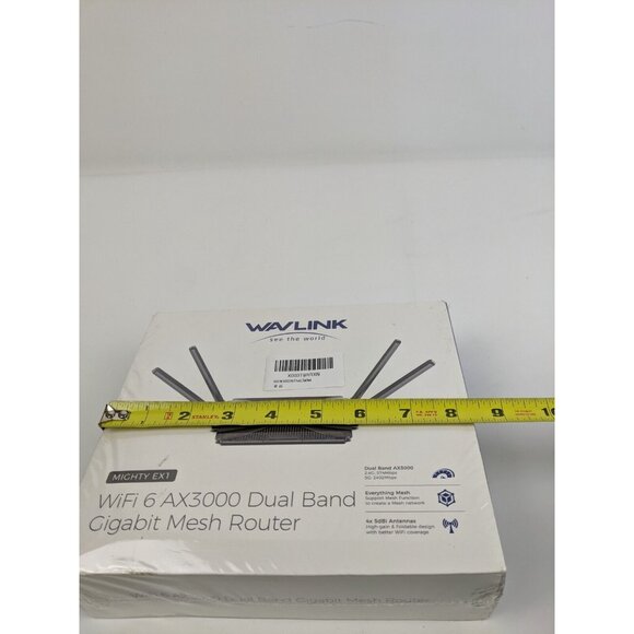 WAVLINK WiFi 6 Router AX3000 Wireless Router Dual Band WiFi Range Extender Mesh - Picture 8 of 9
